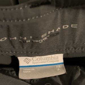 Columbia womens omnishield shorts sz 16
